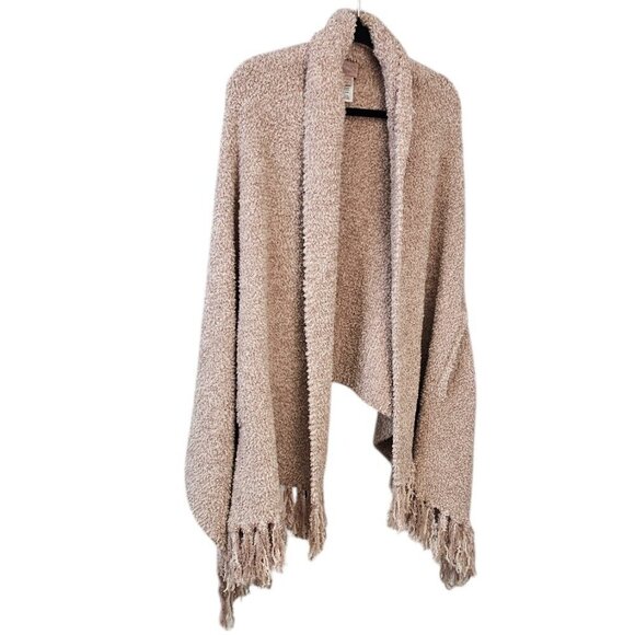 Barefoot Dreams CozyChic Luxe Laguna Wrap Soft Poncho Cardigan One Size - Picture 3 of 6